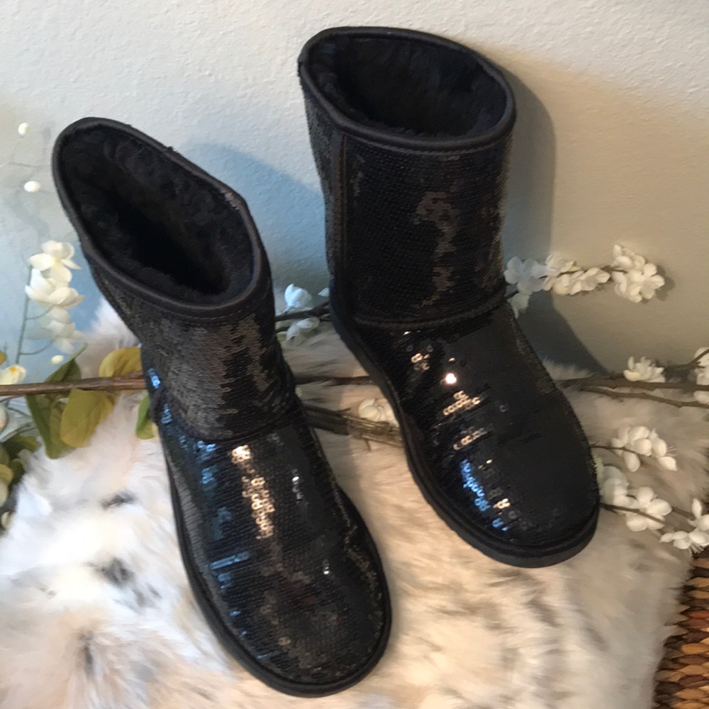 Ugg Classic Sequin Short Boot - image 4